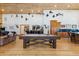 Game room with pool table, mounted animals, and bar at 6500 Parkers Ferry Rd, Adams Run, SC 29426