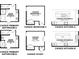 Floor plan showcasing various layouts for primary bathroom, bedrooms, and kitchen options at 3000 Winding Grove Ln, Moncks Corner, SC 29461