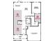 First floor plan includes a primary bedroom and a two-car garage at 4000 Winding Grove Ln, Moncks Corner, SC 29461
