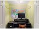 Small home office with computer and desk at 82 Mariners Cay Dr, Folly Beach, SC 29439