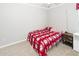 Bedroom with full-size bed and nightstand at 8217 Little Sydneys Way, North Charleston, SC 29406