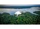 Aerial view of Delinger's Point community with lush greenery and waterfront property at 3834 Delinger Dr, Mount Pleasant, SC 29466