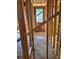 L-shaped hallway during framing stage of construction at 212 Greenling St, Goose Creek, SC 29445