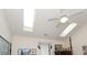 Bedroom with skylights and ceiling fan at 2128 Rookery Ln, Charleston, SC 29414
