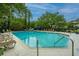 Relaxing pool area with plenty of lounge chairs at 1955 Marsh Oak Ln, Johns Island, SC 29455