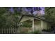 Quaint guest house with fenced yard and satellite dish at 614 E Cooper Ave, Folly Beach, SC 29439