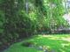 Lush backyard with mature trees and a grassy area at 3336 Toomer Kiln Cir, Mount Pleasant, SC 29466