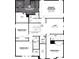 Second floor layout features primary bedroom with tray ceiling, loft, and three additional bedrooms at 127 Winding Grove Ln, Moncks Corner, SC 29461