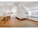 Upstairs sleeping loft with two built-in bunk beds at 8871 Palmetto Rd # 33 Ac Private Island, Edisto Beach, SC 29438