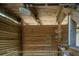 Slatted enclosed hot and cold outdoor shower stall at 8871 Palmetto Rd # 33 Ac Private Island, Edisto Beach, SC 29438