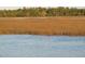 Scenic marsh view with a home visible in the distance at 8871 Palmetto Rd # 33 Ac Private Island, Edisto Beach, SC 29438