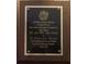 Award plaque for conservation easement on St. Margaret's Island at 8871 Palmetto Rd # 33 Ac Private Island, Edisto Beach, SC 29438