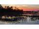 Unending views of spectacular sunsets over the marsh at 8871 Palmetto Rd # 33 Ac Private Island, Edisto Beach, SC 29438