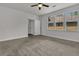Bedroom with ceiling fan and access to exterior at 5565 Colonial Chatsworth Cir, North Charleston, SC 29418