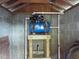 Interior view of a well pump house with a water pump and storage tank at 31 Hannibal Dr, Ridgeville, SC 29472