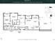 Two-bedroom, two-and-a-half-bathroom floor plan with den and terrace at 609 King St # 647, Charleston, SC 29403