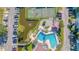 Community pool with surrounding lounge area at 18 W Mariners Cay Dr, Folly Beach, SC 29439