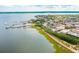 Aerial view of Charleston, SC, waterfront homes at 5 Middle Atlantic Wharf # 3A, Charleston, SC 29401