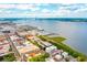 Aerial view of Charleston, SC, showing waterfront at 5 Middle Atlantic Wharf # 3A, Charleston, SC 29401