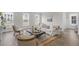 Bright living room with hardwood floors, a white couch, and large windows offering natural light at 108 Gray Pine Ln, Summerville, SC 29483