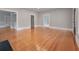 Bright living room with hardwood floors and neutral walls at 205 Valley St, Walterboro, SC 29488