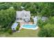 Home with pool and detached shed in a wooded setting at 205 Valley St, Walterboro, SC 29488