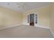 Spacious bedroom with carpet and access to another room at 205 Valley St, Walterboro, SC 29488