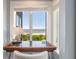 Desk with ocean view at 4426 Sea Forest Dr, Kiawah Island, SC 29455