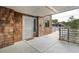 Exterior view showing the front door and balcony at 4426 Sea Forest Dr, Kiawah Island, SC 29455