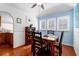 Charming dining area with wood table and chairs at 1721 Live Oak Park, Seabrook Island, SC 29455