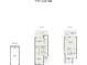 Two-story home floor plan; features primary bedroom, kitchen, and porch at 1721 Live Oak Park, Seabrook Island, SC 29455