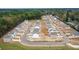 Aerial view of a new community of homes nestled amongst trees at 166 River Hill Rd, Goose Creek, SC 29445