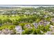 Aerial view of neighborhood near the water at 143 Island Park Dr, Charleston, SC 29492