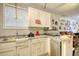 White kitchen cabinets, stainless steel dishwasher, and granite countertops at 2832 Ranger Dr, North Charleston, SC 29405