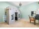 Playful bedroom with a custom-built playhouse bed at 191 Harbour Watch Way, Mount Pleasant, SC 29464