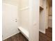Bright entryway with built-in bench, hooks, and wood-look floors at 508 Eagleview Dr, Moncks Corner, SC 29461