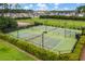 Two well-maintained tennis and pickleball courts at 3850 Delinger Dr, Mount Pleasant, SC 29466