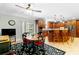 Spacious kitchen with an island, breakfast nook, and stainless steel appliances at 1426 Sc-45, McClellanville, SC 29458