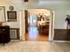 Open entryway with view into dining area at 138 Waddell Ln, Ridgeville, SC 29472