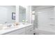 Clean bathroom with double vanity and bathtub at 159 Morning View Way, Moncks Corner, SC 29461