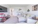 Enjoy movie nights in this comfortable home theater at 159 Morning View Way, Moncks Corner, SC 29461