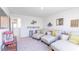 Home theater with comfortable seating and entertainment at 159 Morning View Way, Moncks Corner, SC 29461