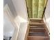 Pull-down attic stairs with ample insulation at 118 E Ashley And 110 E Cooper Ave Ave, Folly Beach, SC 29439