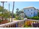 View of the street and neighborhood from a deck at 118 E Ashley And 110 E Cooper Ave Ave, Folly Beach, SC 29439