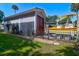 Detached garage with boat and trailer storage at 118 E Ashley And 110 E Cooper Ave Ave, Folly Beach, SC 29439