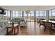 Bright community room with seating and water views at 252 Cooper River Dr, Mount Pleasant, SC 29464