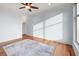 Bright bedroom with hardwood floors and large windows at 252 Cooper River Dr, Mount Pleasant, SC 29464