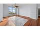 Spacious bedroom with hardwood floors and water views at 252 Cooper River Dr, Mount Pleasant, SC 29464