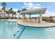 Resort-style pool with a wet bar and lounge chairs at 252 Cooper River Dr, Mount Pleasant, SC 29464