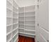 Large walk-in pantry with ample shelving at 252 Cooper River Dr, Mount Pleasant, SC 29464